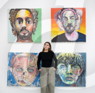 Focus Art Fair London exhibition at the Saatchi Gallery, London