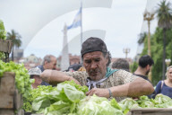 Farmers Hand Out Free Food In Protest In Buenos Aires