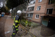 Russian Airstrike On Power Plant Hits Sumy Neighborhood