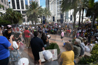 Protest Against Donald Trump In Orlando