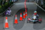 Soap Box Car Race In Bandung, Indonesia