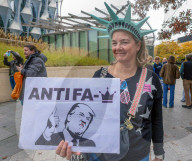 No Kings Protest American Embassy London