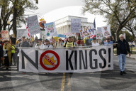 'No Kings' Protest In Washington, DC