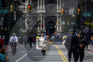 Thousands March Against Administration's Policies during NO KINGS Rally in Philadelphia, PA