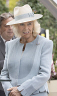Queen Camilla at Ascot races