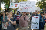 Thousands protest Trump in New Jersey