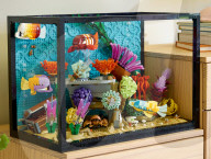 LEGO tropical aquarium set