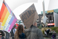 Protest Against Merz's StadtBild Speech Regarding Immigrants In Kredfeld