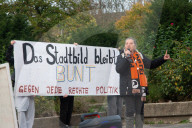 Protest Against Merz's StadtBild Speech Regarding Immigrants In Kredfeld
