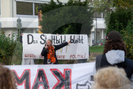 Protest Against Merz's StadtBild Speech Regarding Immigrants In Kredfeld