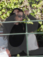 PREMIUM EXCLUSIVE: *PREMIUM-EXCLUSIVE* *MUST CALL FOR FEES*?It's Family Time for the American actress Anne Hathaway relaxing after filming 'The Devil Wears Prada 2' out in Portofino.