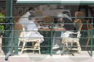 PREMIUM EXCLUSIVE: *PREMIUM-EXCLUSIVE* *MUST CALL FOR FEES*?It's Family Time for the American actress Anne Hathaway relaxing after filming 'The Devil Wears Prada 2' out in Portofino.