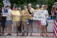 Floridians protest Trump