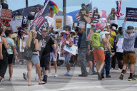 Floridians protest Trump