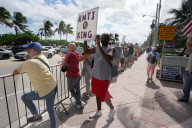 Floridians protest Trump