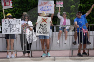 Floridians protest Trump