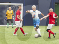 The beautiful stroll: England’s seniors take walking football to world stage