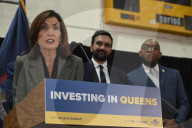 NY governor Hochul and NYC mayoral candidate Zohran Mamdani