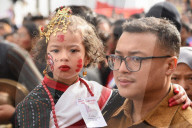 Nhu Daya Bhintuna Marks Newar New Year In Kathmandu, Nepal