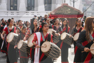 Nhu Daya Bhintuna Marks Newar New Year In Kathmandu, Nepal
