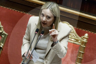 Giorgia Meloni Addresses the Senate