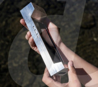 Heavyweight steel phone case to deter use