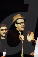 Elvis Costello en concert en 2000