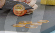 Chef creates world's thinnest handmade sandwich