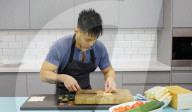 Chef creates world's thinnest handmade sandwich