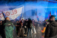 Police Disperse Pro-Palestine Rally In Rome