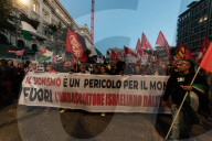 Police Disperse Pro-Palestine Rally In Rome