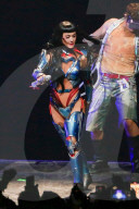 Katy Perry performing at Accor Arena in Paris