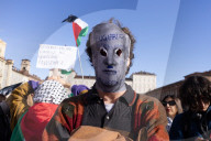 Protest Against The Presence Of Foreign Minister Antonio Tajani And Minister Bernini