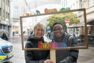 Protest Against Chancellor Merz " StadtBild" In Bonn