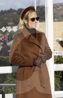 Zara Tindall at Cheltenham races