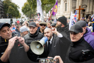 UKIP the United Kingdom Independence Party march from The London Oratory Kensington to 
Hyde Park Corner
