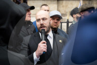 UKIP the United Kingdom Independence Party march from The London Oratory Kensington to 
Hyde Park Corner