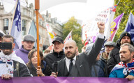 UKIP the United Kingdom Independence Party march from The London Oratory Kensington to 
Hyde Park Corner