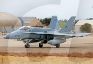 Activity at the Torrejon de Ardoz military base on the occasion of the National Day of Spain parade in Madrid