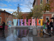 "VIELFALT" (Diversity) Sculpture At Munich Pasing Station