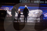 Daily Life During The Opening Of Light Weeks In Essen