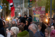 Protest Against Chancellor Merz " StadtBild" In Bochum