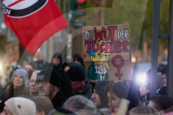 Protest Against Chancellor Merz " StadtBild" In Bochum