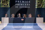 Die spanische Königsfamilie bei der Verleihung der Prinzessin von Asturien-Preise 2025 in Oviedo