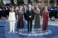 Die spanische Königsfamilie bei der Verleihung der Prinzessin von Asturien-Preise 2025 in Oviedo