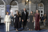 Die spanische Königsfamilie bei der Verleihung der Prinzessin von Asturien-Preise 2025 in Oviedo