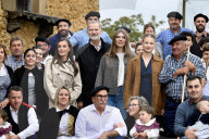 Felipe, Letizia, Leonor und Sofia besuchen das Musterdorf 2025 Valdesoto