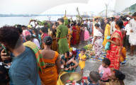 Chhath Puja Festival In Kolkata, India