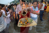 Chhath Puja Festival In Kolkata, India
