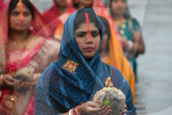 Hindu Festival Chhath Puja Celebrated In Kathmandu